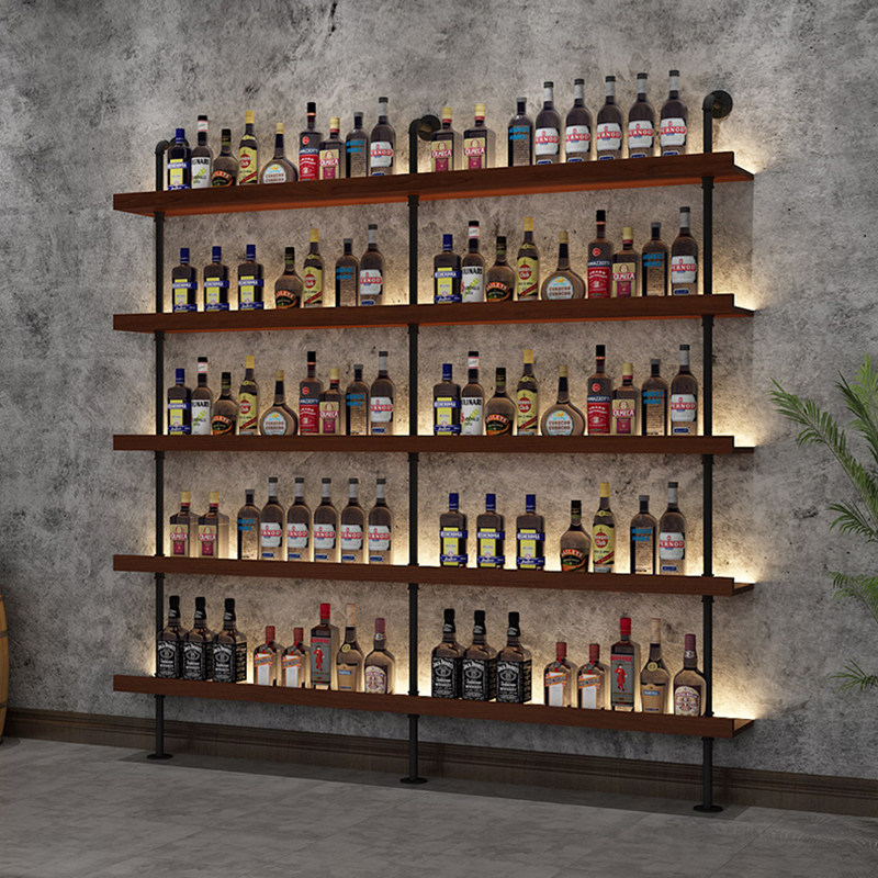 Wine Beer Rack - Bar rode wijn vloerrek meerlaags rek