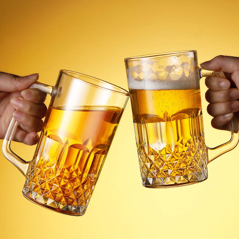Beer Mug Handled - 600 ml/1000 ml bierglas met handvat