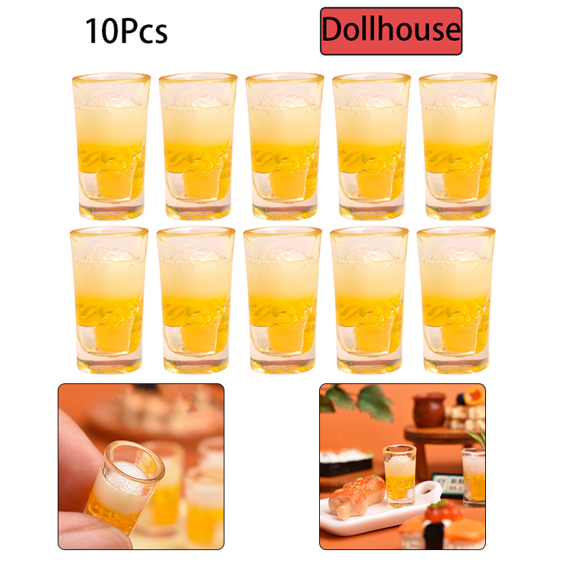 Wine To Beer - 10 stks Miniatuur Speelgoed Keuken Bier