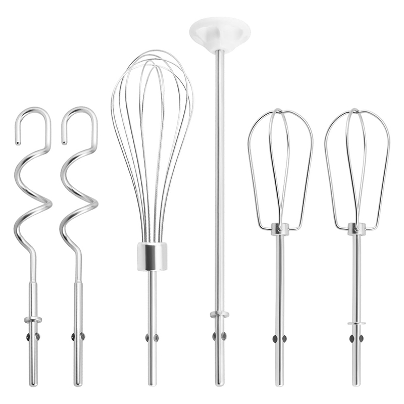 Kitchenaid Mixer Hand Mixer - Handmixeropzetstukken Klopper, garde, mengstaaf en deeghaken,