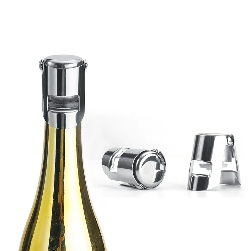 Beer Wine Hobby - Rvs Champagne Stopper Fles Sealer Geperst