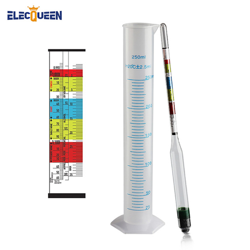 Beer Wine Hobby - 3 schaal Hydrometer Maken Triple Schaal