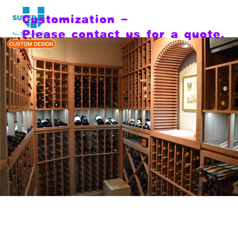 Wine Beer Rack - Houten wandrek voor wijn en bier,