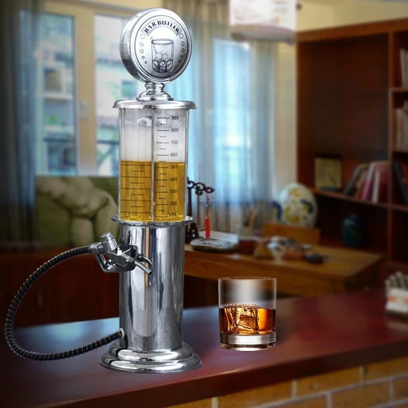 Wine Draft Beer - Barcounter wijnautomaat tankstationvormig met enkele tapkraan