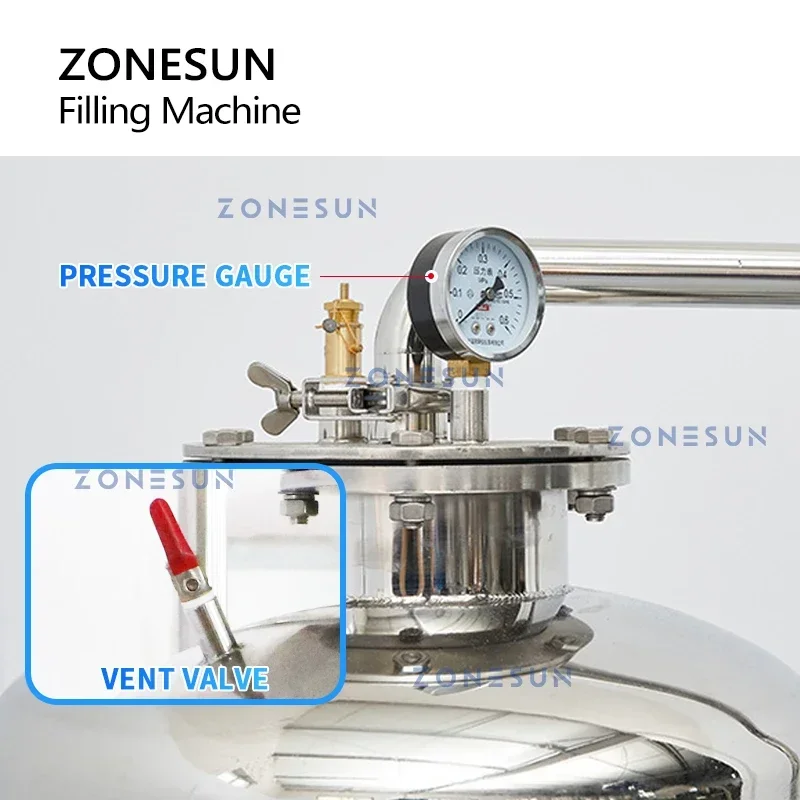 Wine To Beer - ZONESUN Koolzuurhoudende Dranken Isobaric Vulmachine Bier