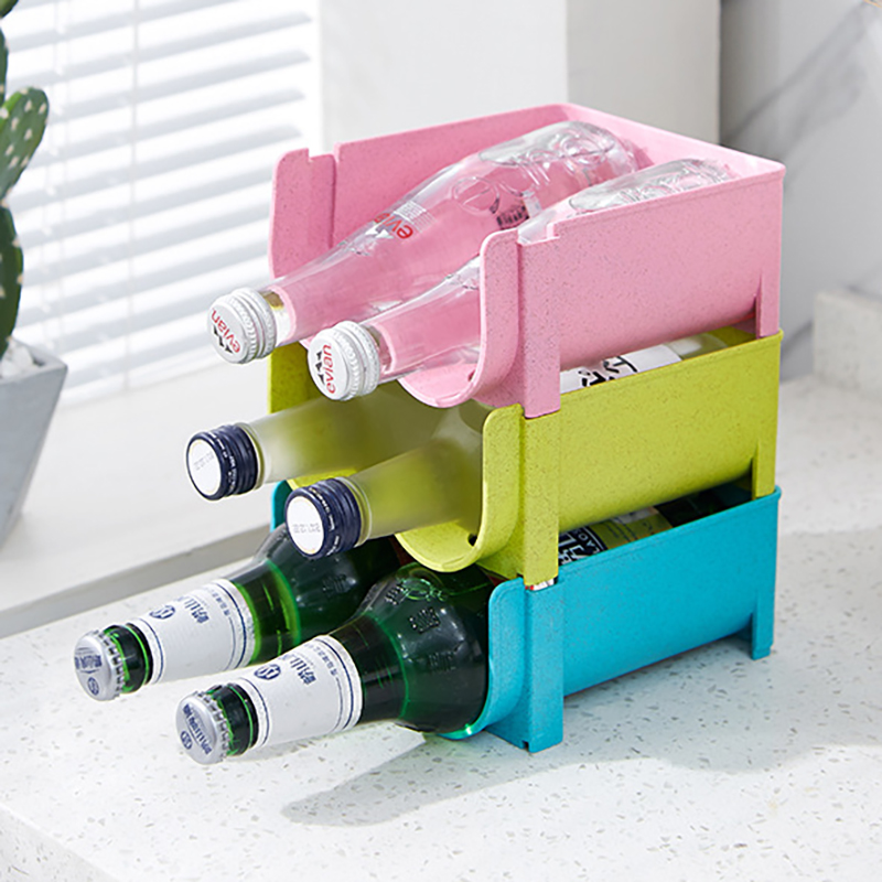 Wine Beer Fridge Cabinet - 1/3PCS-Keuken Organizer Koelkast Rek Plank Kan