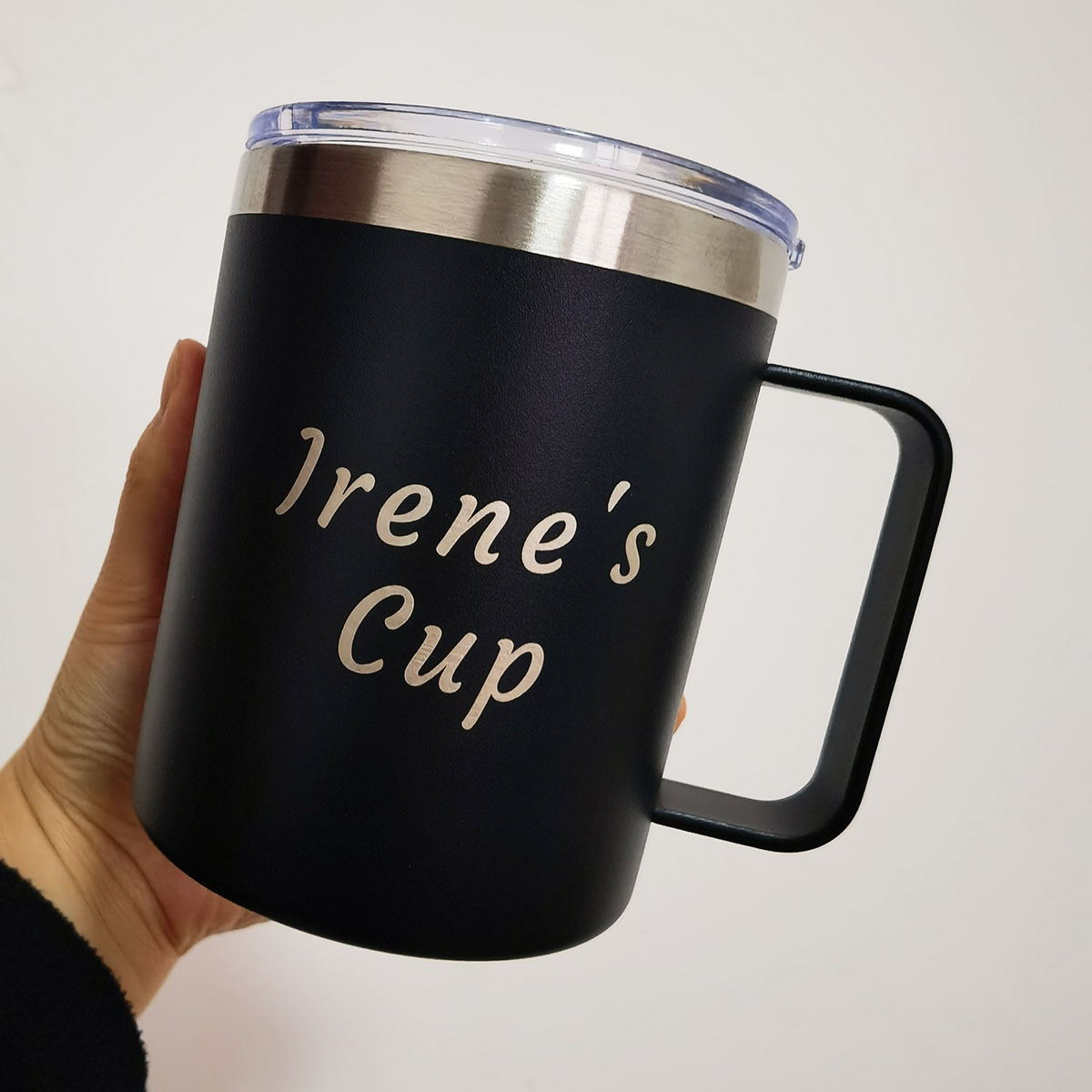 Beer Mug Handled - 16 Oz Roestvrij Staal Geïsoleerde Beker