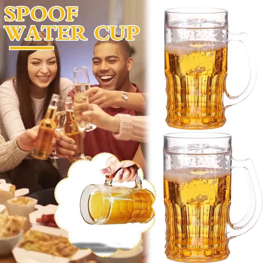 Beer Mug Handled - Grappige nep bierpul Realistische bierpul met