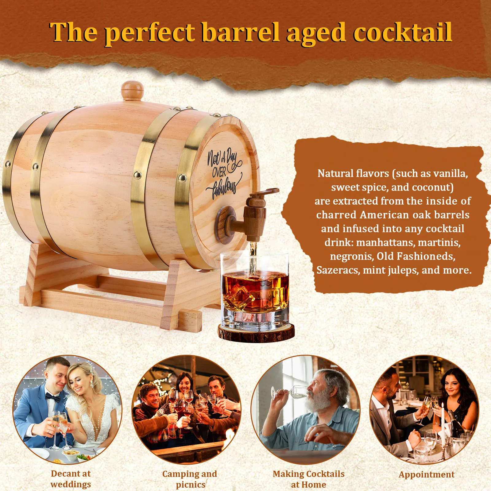 3L Houten Whiskyvat met Standa - Wine Beer Rum recensie en prijs