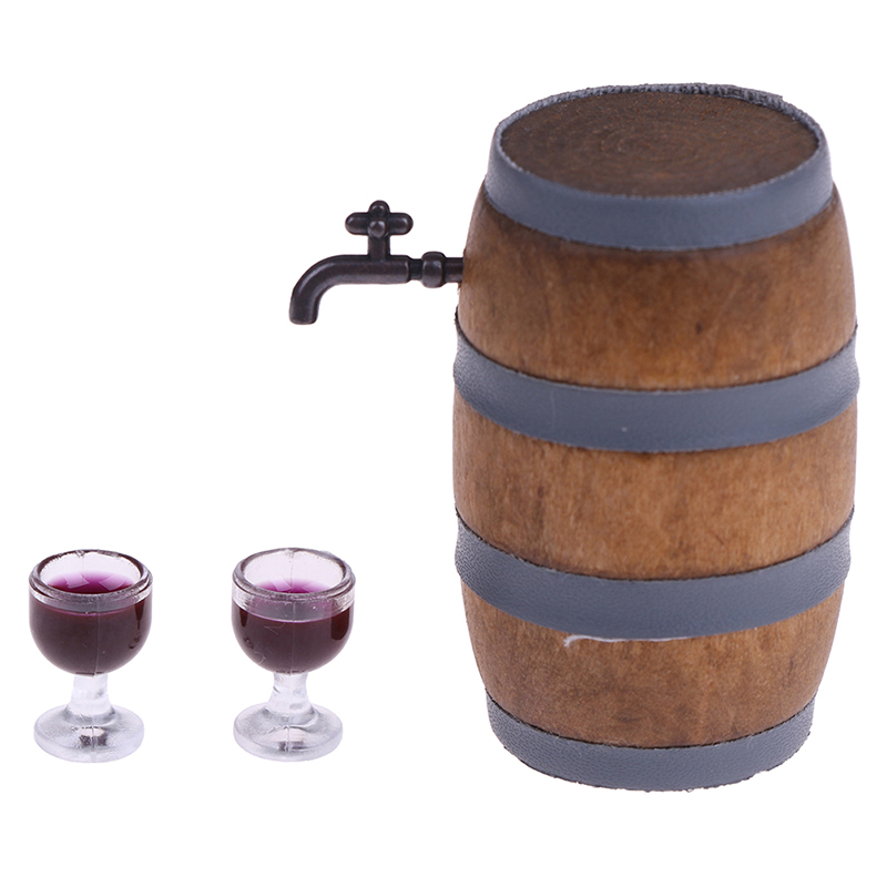 Mini Houten Rode Wijnvat Minia - Beer Wine Hobby recensie en prijs