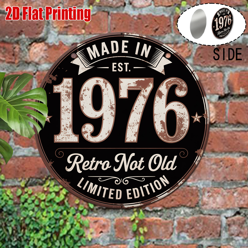 2D plat, 1 stuk 1976 vintage m - Wine Tag Label recensie en prijs