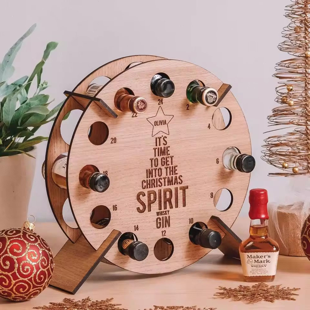 Kerstboom Houten Wijnrek Ambac - Wine Beer Rack recensie en prijs