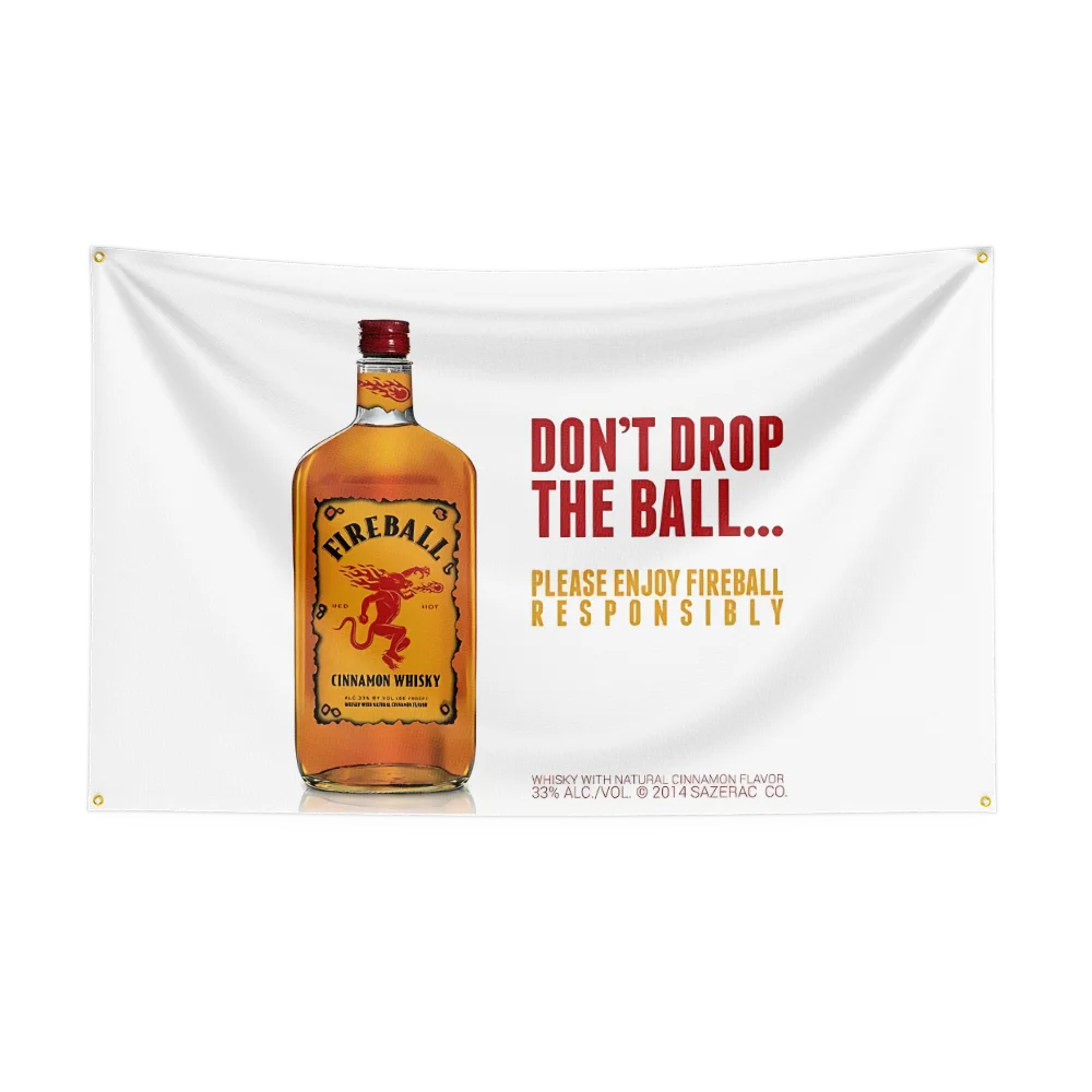 3×5ft whisky-f-fireballs Vlag  - Wine Beer Rum recensie en prijs