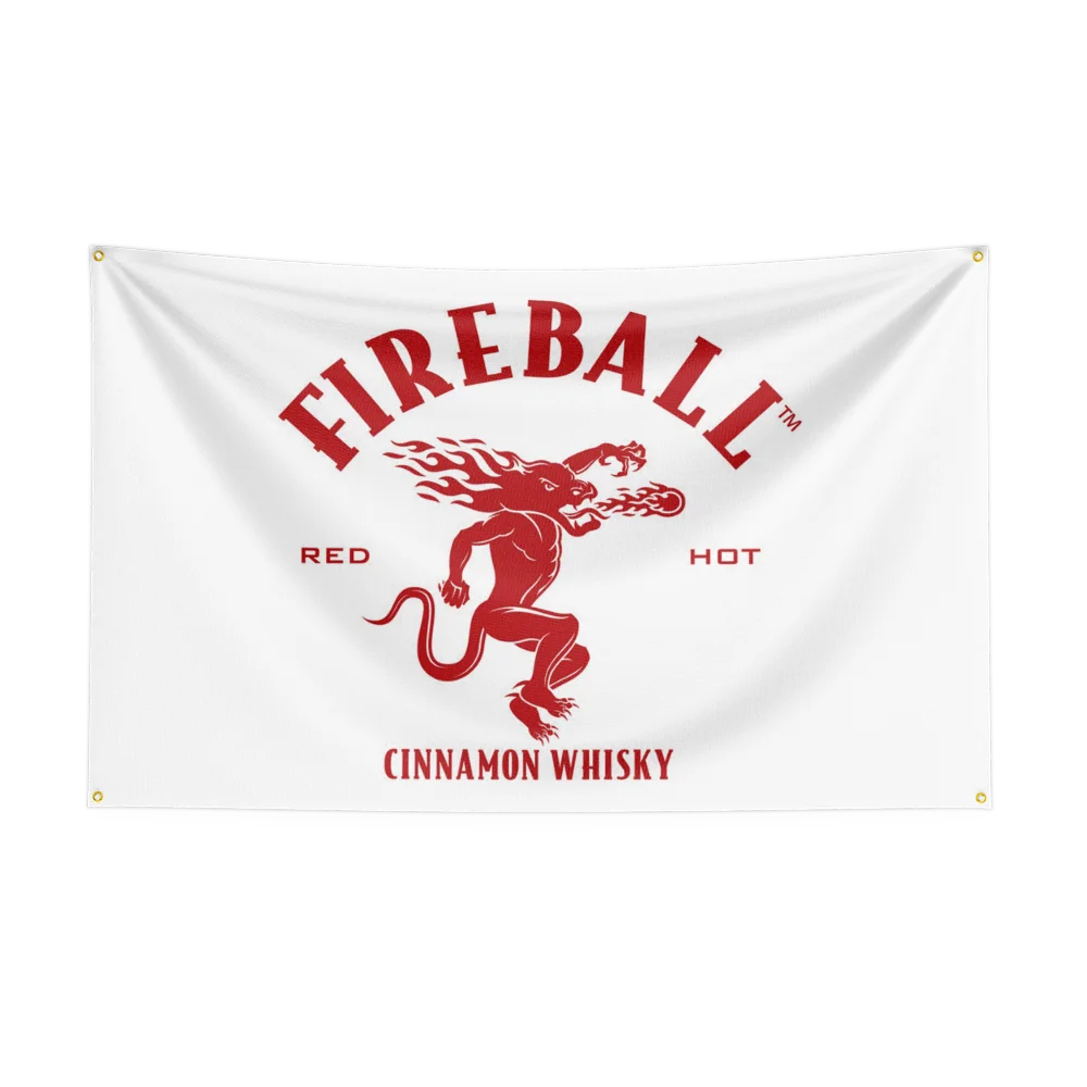 3×5ft whisky-f-fireballs Vlag  - Wine Beer Rum recensie en prijs