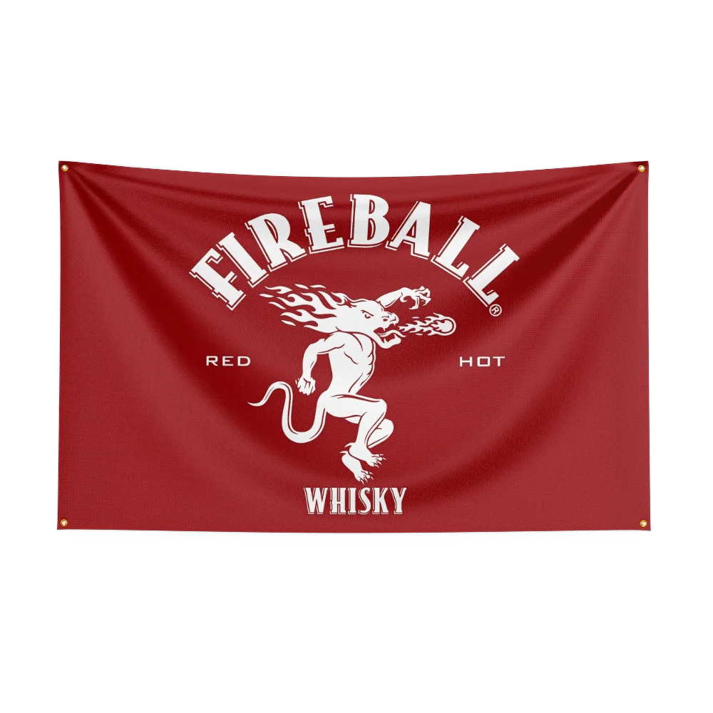 3×5ft whisky-f-fireballs Vlag  - Wine Beer Rum recensie en prijs
