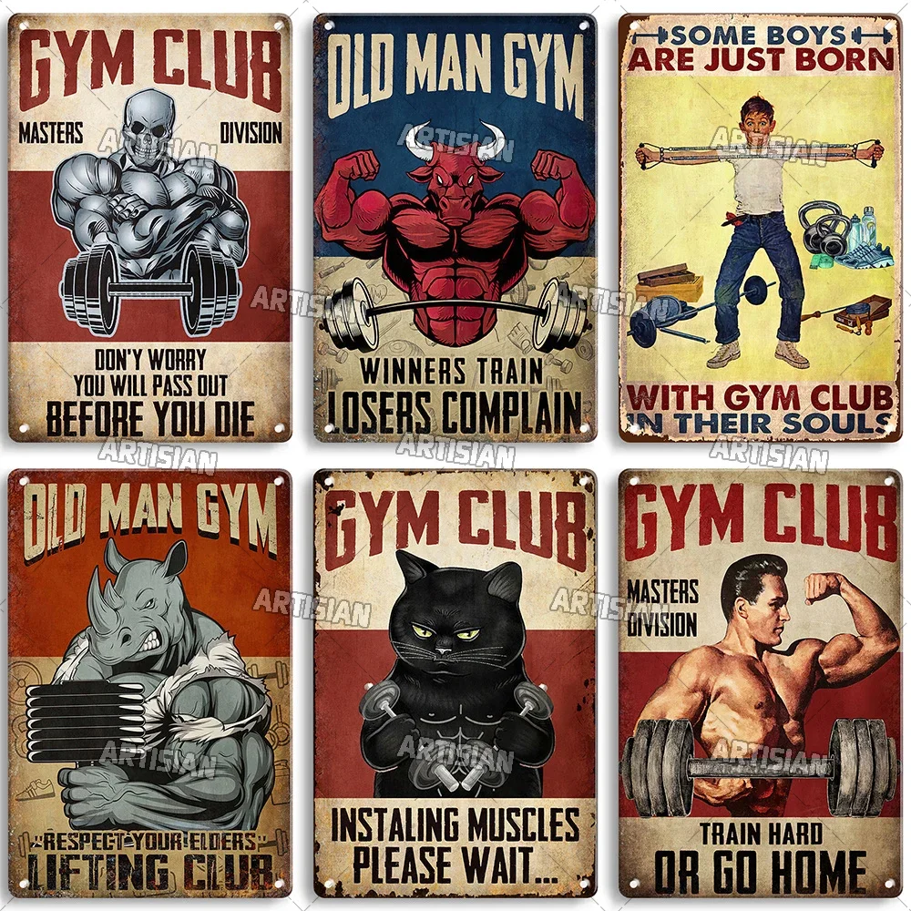 Oudere Mannen Gym Club Inspire - Wine Tag Label recensie en prijs