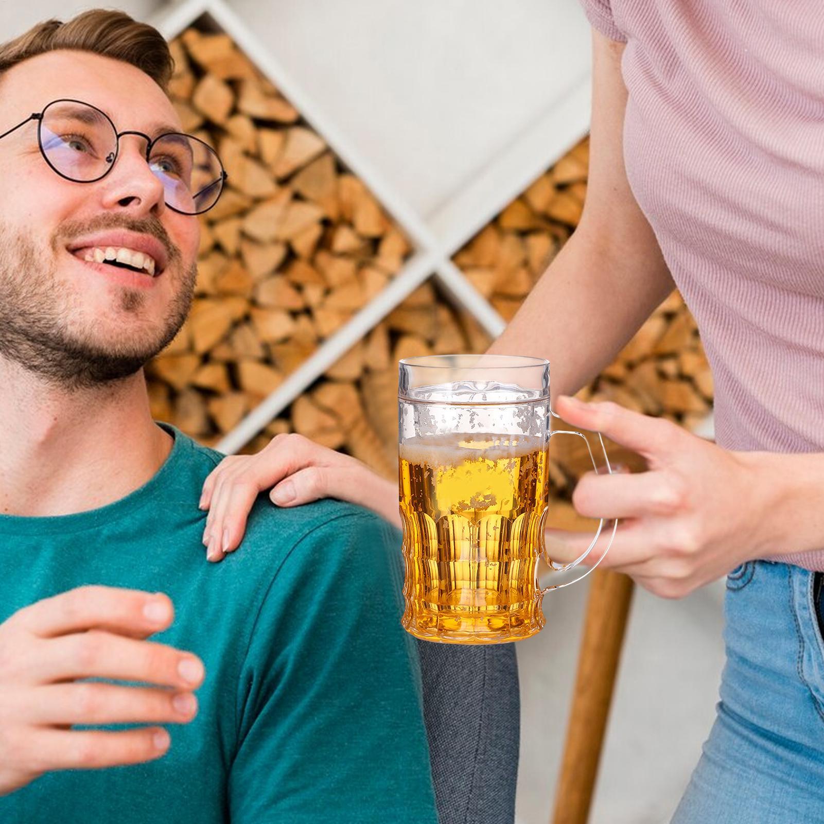 450ML Dubbellaags Gesimuleerde - Beer Mug Handled recensie en prijs