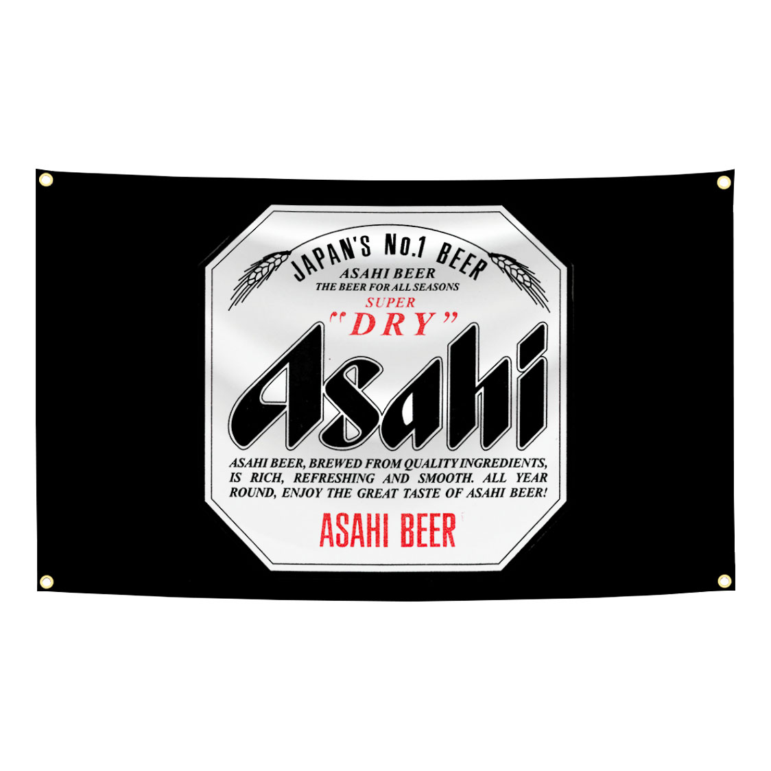 90x150cm A-Asahis Bier Vlag Dr - Wine Beer Rum recensie en prijs