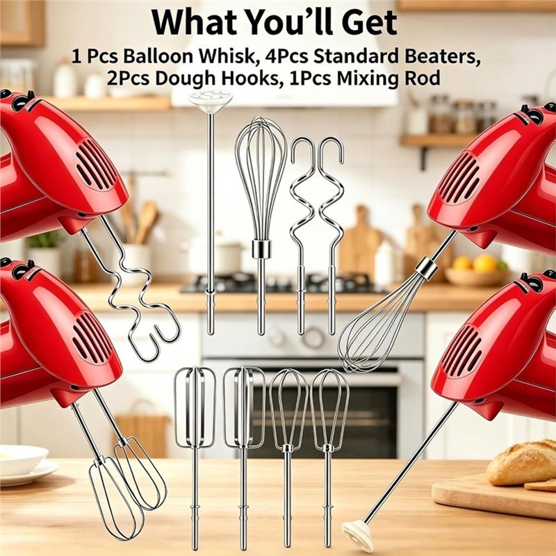 A92G HOT-Dough Hooks garde- en - Kitchenaid Mixer Hand Mixer recensie en prijs