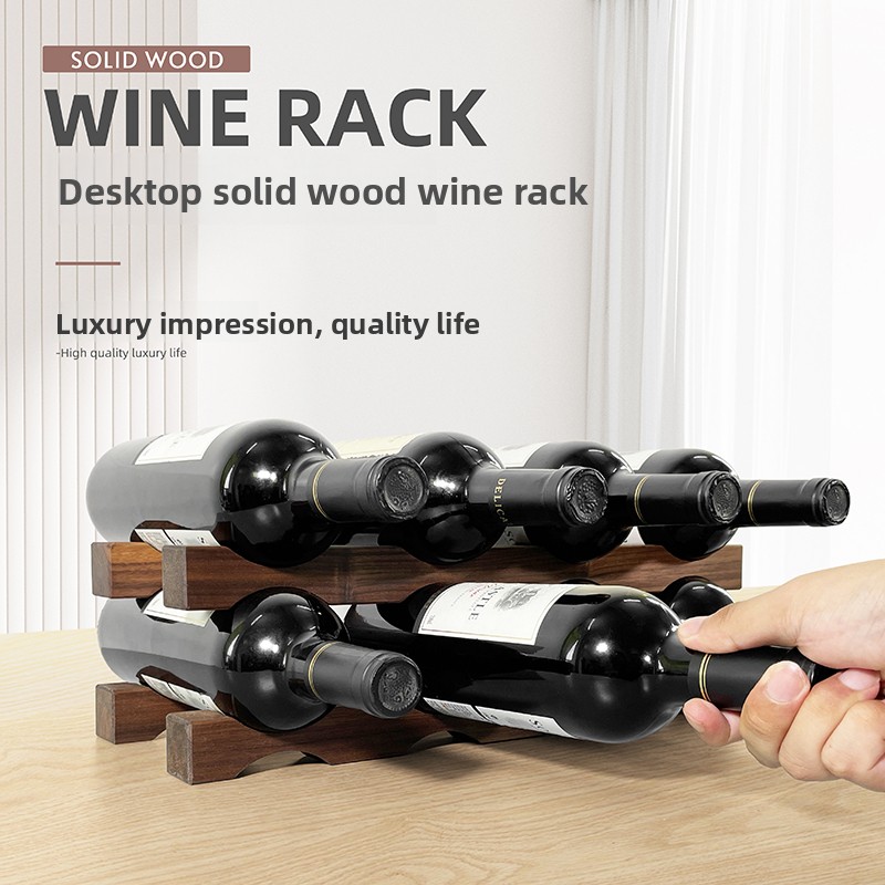 Massief houten wijnrek, meerde - Wine Beer Rack recensie en prijs