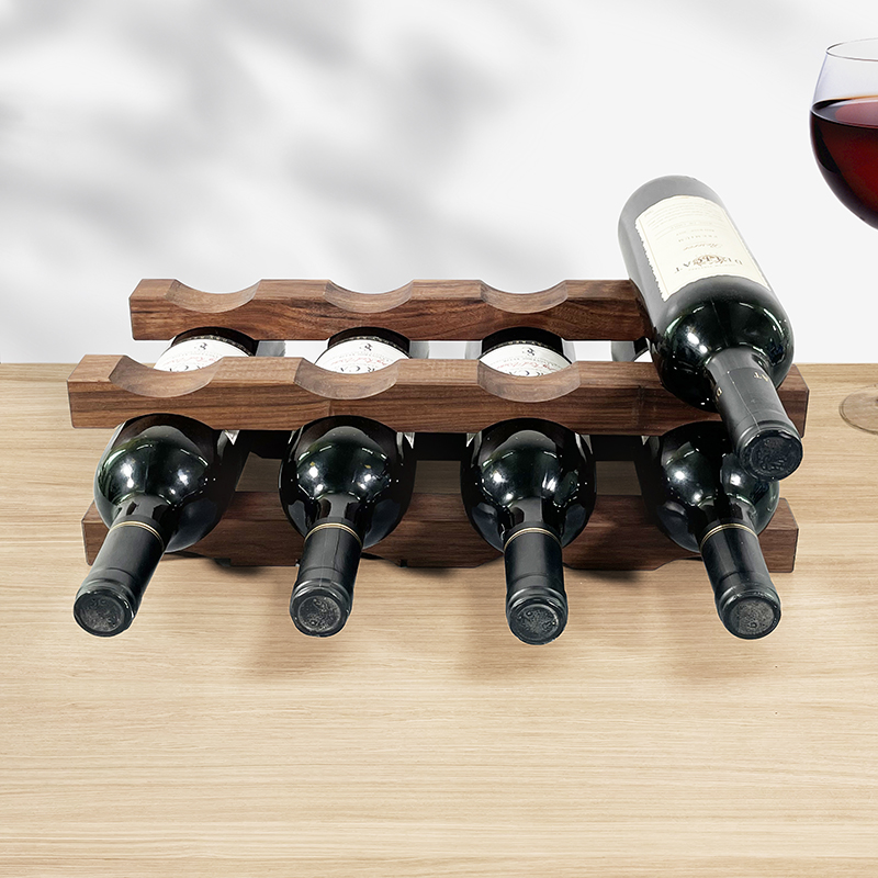Massief houten wijnrek, meerde - Wine Beer Rack recensie en prijs