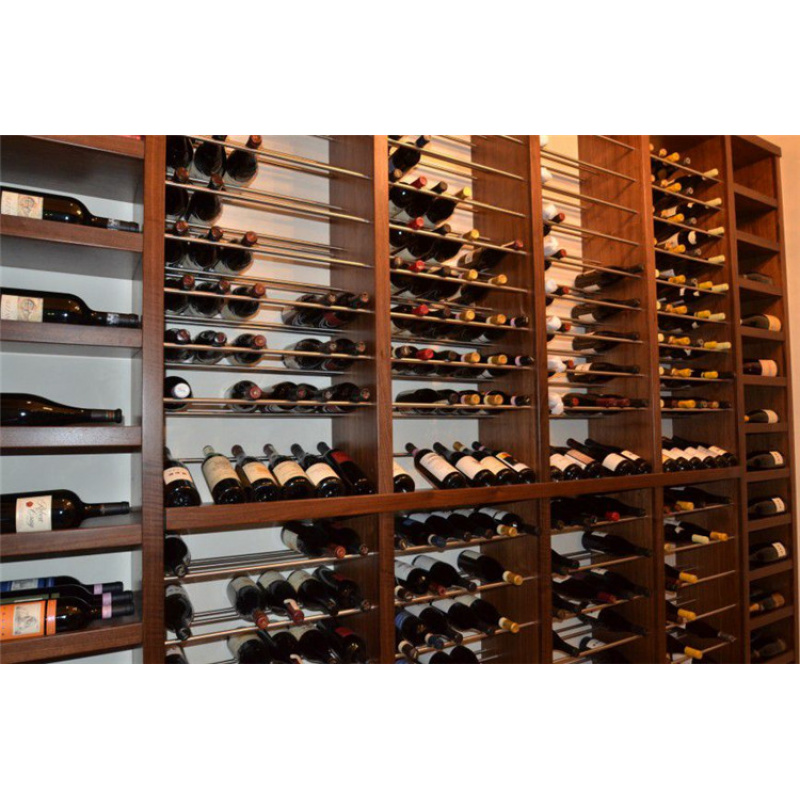 Houten wandrek voor wijn en bi - Wine Beer Rack recensie en prijs