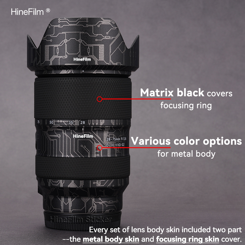 Hinefilm Skin voor Tamron 28-7 - Wine Xd recensie en prijs