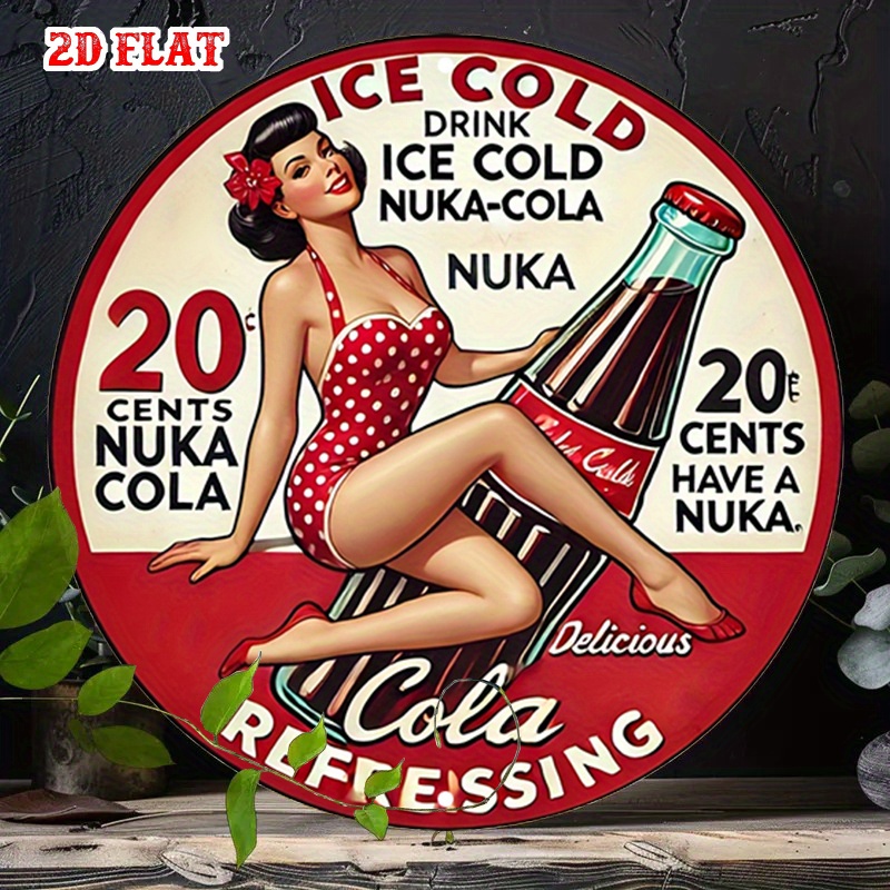 2D plat, 1pc retro pin-up 7,87 - Wine Tag Label recensie en prijs