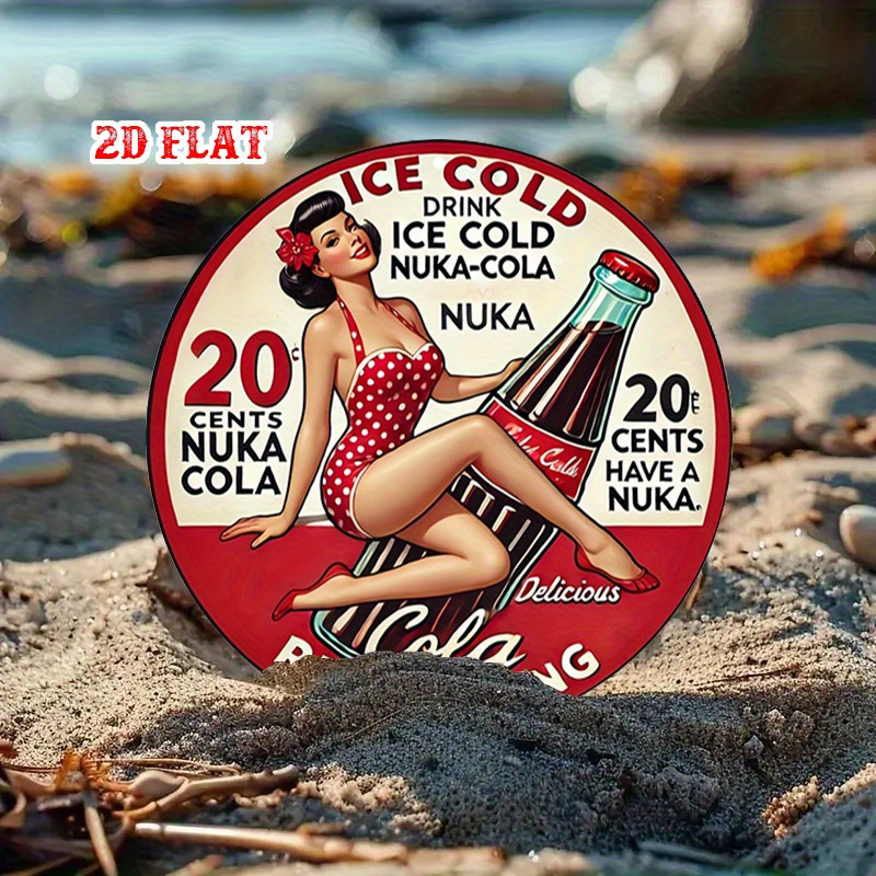 2D plat, 1pc retro pin-up 7,87 - Wine Tag Label recensie en prijs
