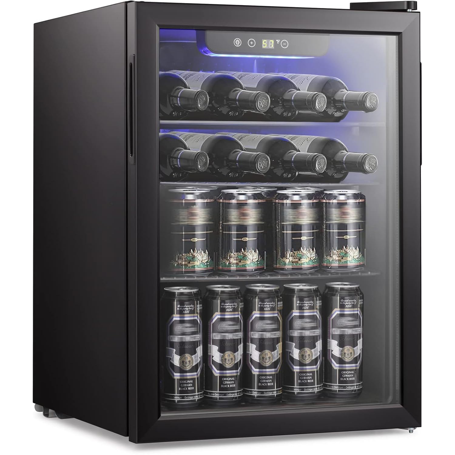 2,6 cu.ft Wijnkoeler/Kast, dra - Wine Beer Fridge Cabinet recensie en prijs