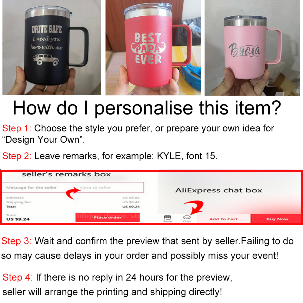 16 Oz Roestvrij Staal Geïsolee - Beer Mug Handled recensie en prijs