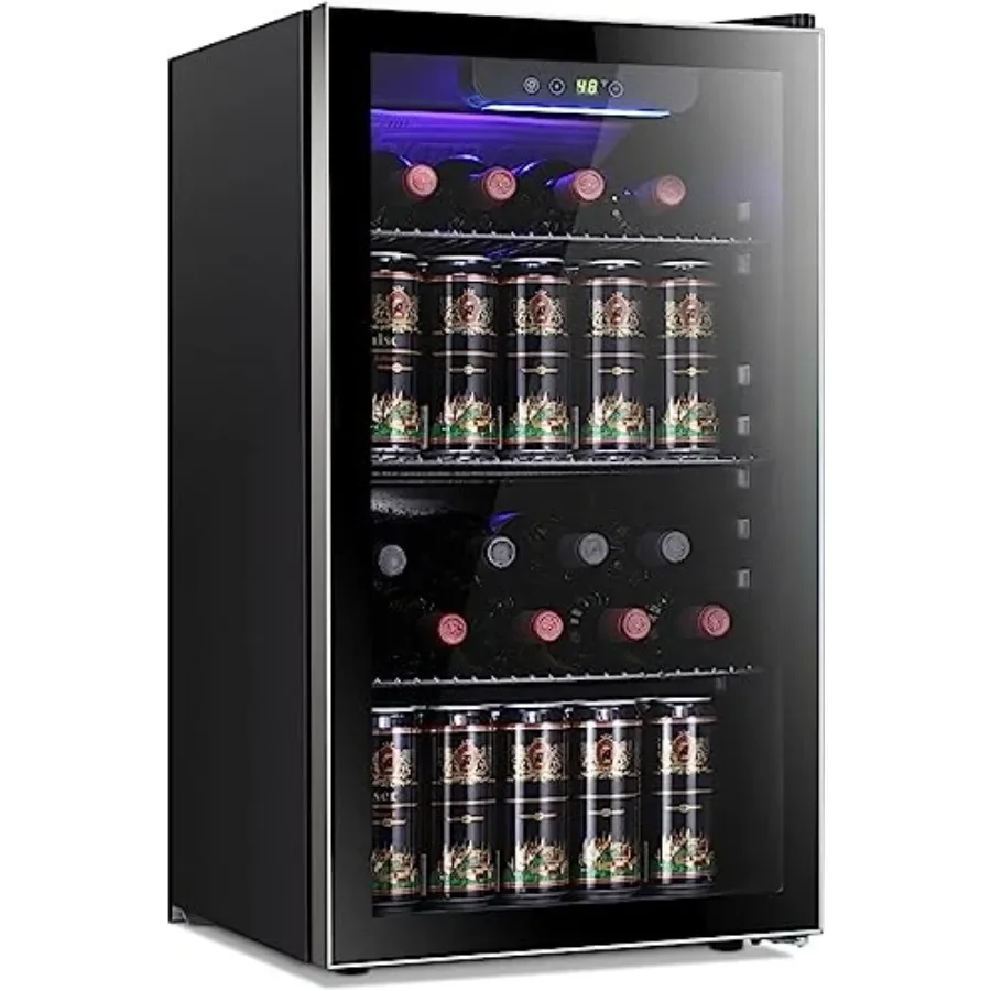 26 Flessen 130 Blikjes Wijnkoe - Wine Beer Fridge Cabinet recensie en prijs
