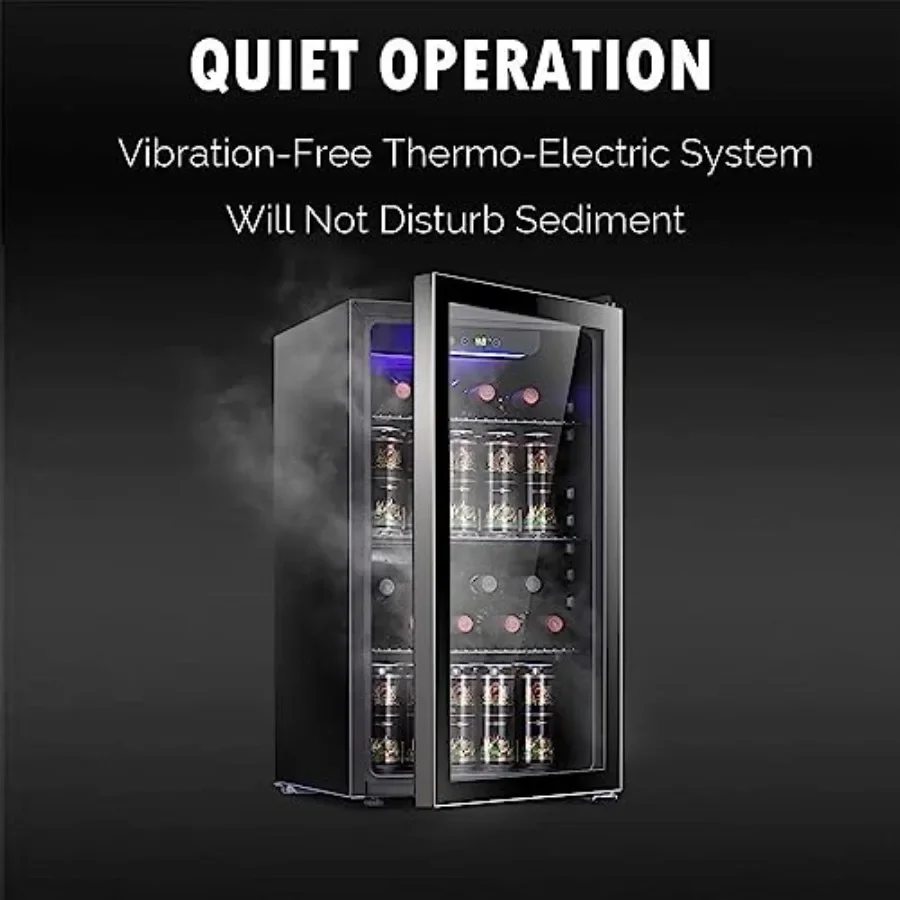 26 Flessen 130 Blikjes Wijnkoe - Wine Beer Fridge Cabinet recensie en prijs