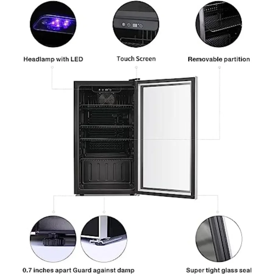 26 Flessen 130 Blikjes Wijnkoe - Wine Beer Fridge Cabinet recensie en prijs