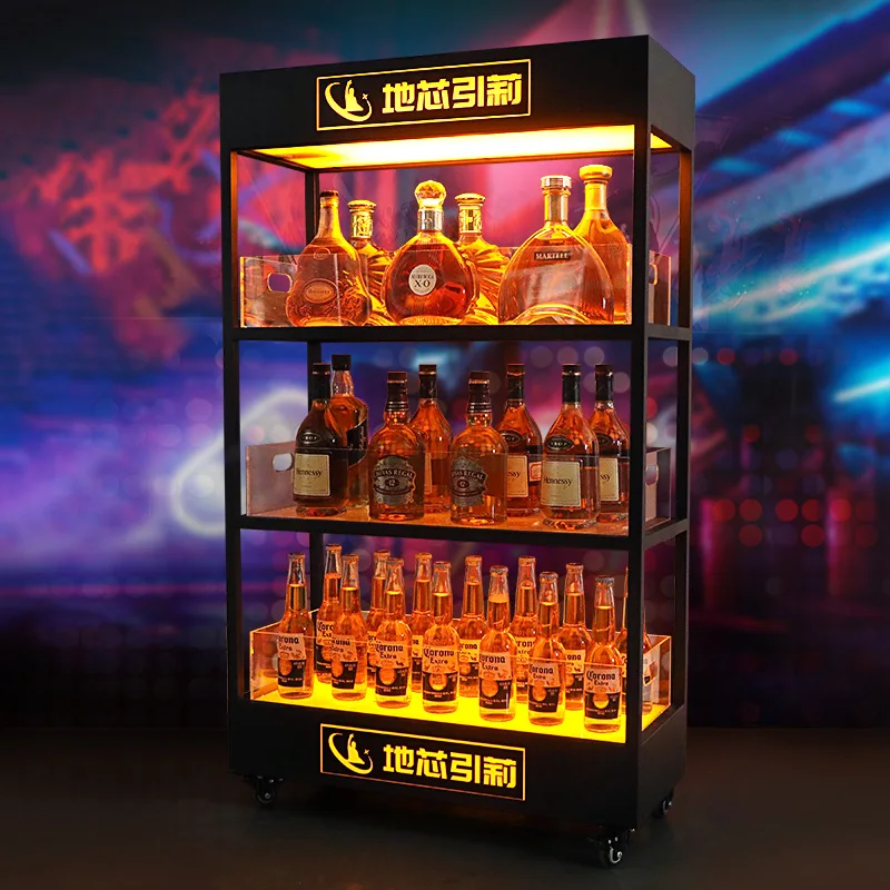 Drie-laags verlichte wijnkast  - Wine Beer Rack recensie en prijs