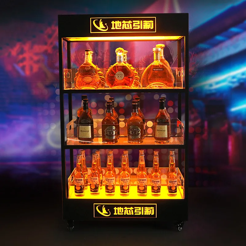Drie-laags verlichte wijnkast  - Wine Beer Rack recensie en prijs