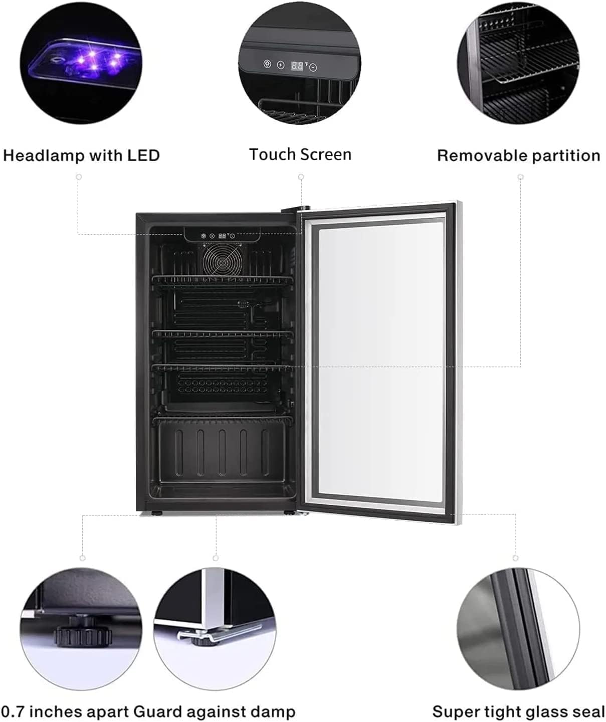 26 Flessen 130 Blikjes Wijnkoe - Wine Beer Fridge Cabinet recensie en prijs