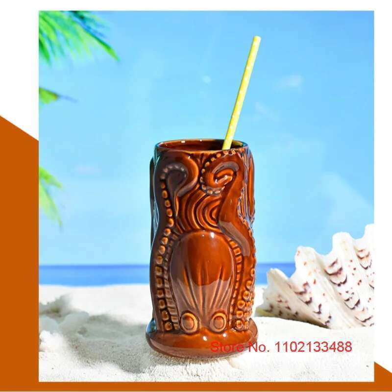 TIKI Bar Cocktailglas Hawaii T - Wine Beer Mixed Drinks recensie en prijs