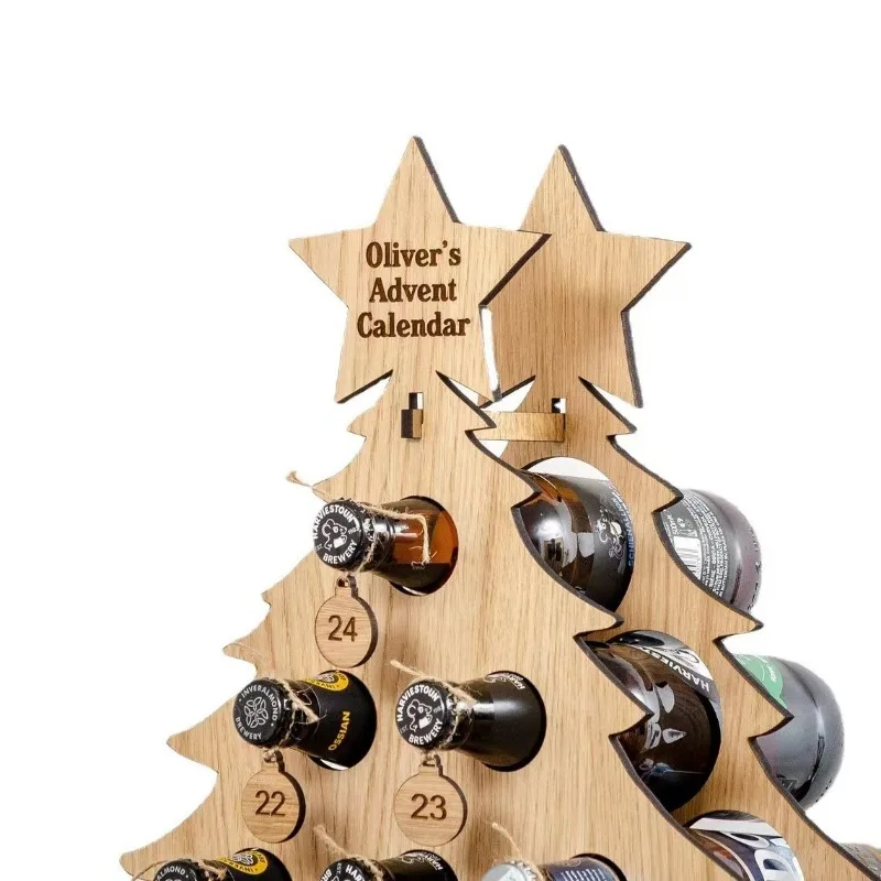 Kerstboom Houten Wijnrek Ambac - Wine Beer Rack recensie en prijs