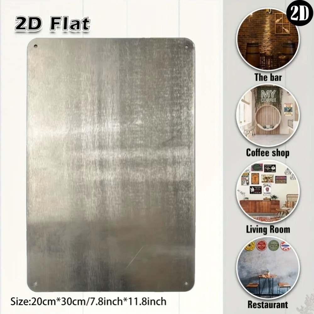 Metalen blikken bord, brunette - Wine Tag Label recensie en prijs